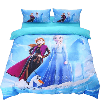 Anna und elsa bettwasche