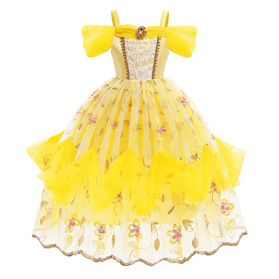 Belle kleid kostum