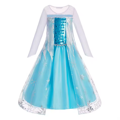 Elsa eiskonigin kleid