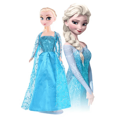 Elsa plusch puppe