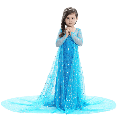 Elsa prinzessin kleid 