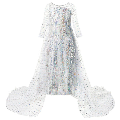 Elsa weißes kleid 